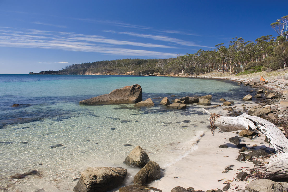 Charter Flights to Private Jet Hire Maria Island